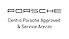 Logo Centro Porsche Approved & Service Arezzo